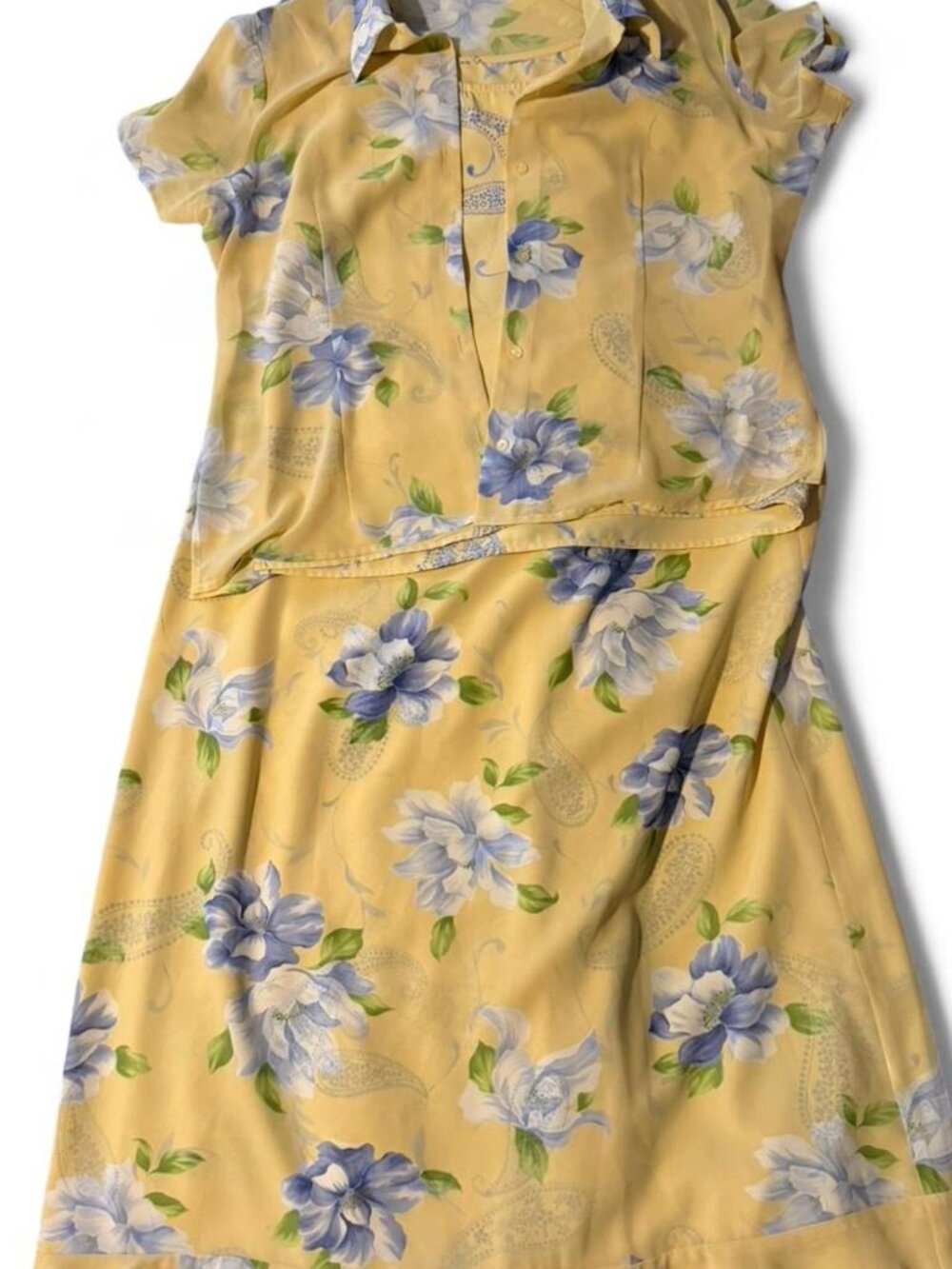 Vintage 3-Piece Floral Skirt Set Emma James